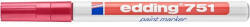 edding 751 1-2mm piros lakkmarker (7580097002)