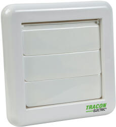 TRACON Kültéri gravitációs zsalu fürdőszoba vent-hoz (VFG100)