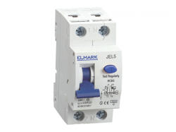 ELMARK Áram-védőkapcsoló 2 pólusú (Fi-relé) 10A 100mA (40011)