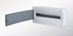 Tehnoplast FALON KÍVÜLI KISELOSZTÓ DOBOZ, C SOROZAT, 24 MODULOS, ÁTLÁTSZÓ AJTÓ, 1SOROS, 501X233X98 MM, IP40 (THP-N1x24C)