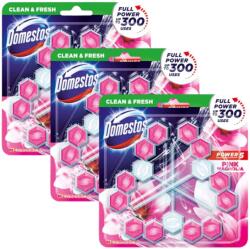 Domestos Power5 WC frissítő blokk Magnolia (9x50g)