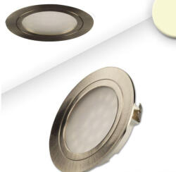 IsoLED LED lámpa süllyesztett szpot 12V 2W 140Lm 3000K ezüst MiniAmp csatlakozóval (ISO114467)