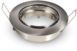 V-TAC Beépíthető olcsó kör alakú spot lámpatest mattkróm (12754)