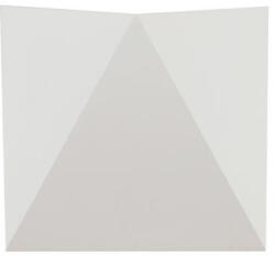 V-TAC Triangles oldalfali dekor lámpatest, 5W, fehér, természetes fehér (16677)