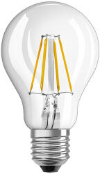 V-TAC E27 LED izzó Retro filament (4W/300°) Körte - hideg fehér (19771)
