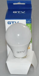 GTV LED fényforrás, E27, 9, 5W, 3000K 900LM (GTV-LD-PC3A60-10W)