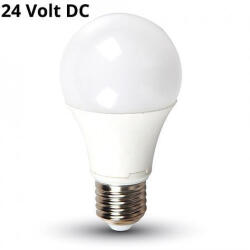 GTV 24V Led lámpa körte E-27 12W A60 meleg fehér (GTV-LD-DC24A60-12)