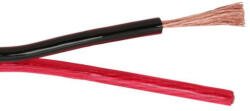 MNC Vezeték LED szalaghoz, piros/fekete (2 x 4, 0 mm2) (20021)