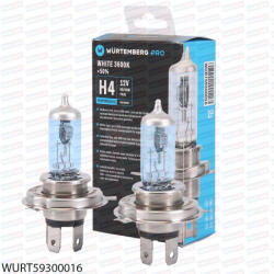 CHN Würtenberg Pro extra white H4 halogén izzó 12V 60/55W (WURT59300016)