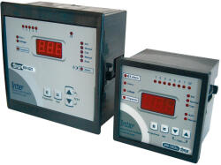 TRACON Fázisjavító automatika, egyfázisú, 5 kondenzátor telephez 144×144mm (TFJA-05) - vilagitasok