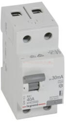 Legrand Áram-védőkapcsoló (Fi-relé) analóg 1P+N 40A 30mA A-típus 10kA RX3 LEGRAND (LEGR402037)