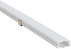 TRACON Alumínium profil LED szalagokhoz, lapos W=10mm (LEDSZPS10)