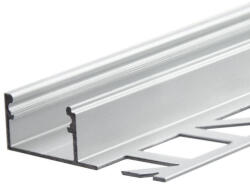 Isoled Csempeprofil fedél nélkül-lezáróprofil-led szalaghoz és neonflex fénykábelhez (ISO113821)