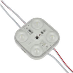 MPL POWER LED modul 2.0W (4 LED/170°/IP67) világító reklámtáblába - hideg fehér (32517)