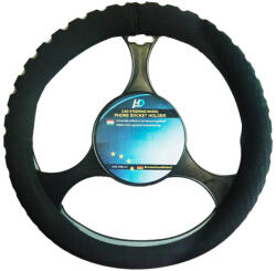 H-DRIVE Szivacsos kormányvédő, fekete-szürke, 36 cm (KV-20004-GR)