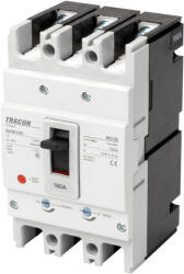 Tracon Kompakt megszakító 3P, 63A, Ir=(0, 8-1, 0)In, 400/415V, 50/60Hz, Icu=36kA, Ics=25kA (AKM1-63)