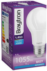 BRAYTRON Led lámpa körte E-27 11W A60 természetes fehér 1055lm Braytron (BA13-01121)