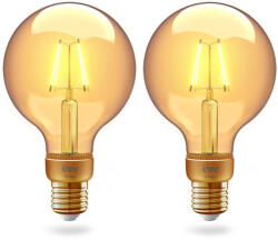 Innr Innr, BULB - E27 filament G95 Globe E27 Vintage, 2-pack (RF 261-2)