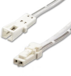 Isoled Hosszabbító kábel 50cm MiniAMP csatlakozóval 2 eres fehér 3A (ISO114494)
