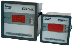 TRACON Digitális teljesítménytényező mérő 72×72mm, 0, 1-0, 99 (CFD-72) - vilagitasok