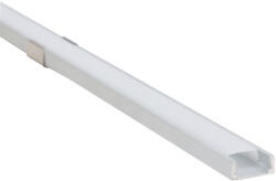 TRACON Alumínium profil LED szalagokhoz, lapos W=8mm (LEDSZPS8)
