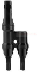 ELMARK MC4 Y napelem csatlakozó lengő 30A 4-6 mm2 2F/1M (411080-F)