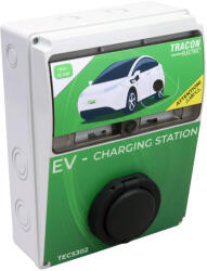 TRACON E-AUTÓ TÖLTŐÁLLOMÁS 22kW Type2 (TECS302)