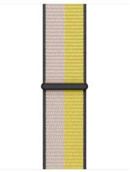 Apple Watch Sport Szíj - Sárga-Fehér - 41 mm (APPLE-MN5L3ZM-A)