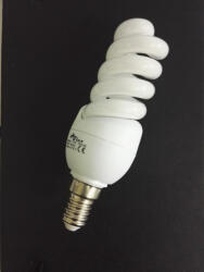deLux Kompakt fénycső E-14 12W Spirál T2 (DEL502)