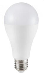 V-TAC LED lámpa E27 (18W/200°) Körte - meleg fehér PRO Samsung (23836)