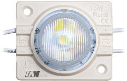 MPL POWER LED modul 1.2W (3020x1/14x50°/IP67) Alaska, aszimmetrikus lencsével - hideg fehér (29653)