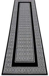 GLOSS Görög Futószőnyeg - Fekete-Elefántcsont - 60x250 cm (AT3860)