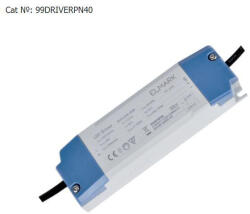 ELMARK Áramgenerátor LED tápegység 1000mA 40W (99DRIVERPN40)