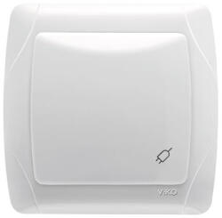 Panasonic Carmen csapfedeles dugalj fehér keret csv (VI-CS_CAP)