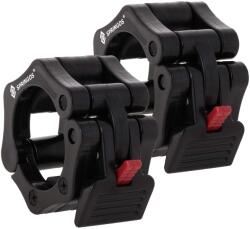 SPRINGOS műanyag tárcsarögzítő Súlyzóhoz 2db 50 mm - Fekete (FA1054)