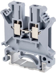 Tracon Fázisvezető ipari sorozatkapocs, csavaros, sínre, szürke 0, 2-2, 5mm2, 800VAC, 32A (TSKA2-5)