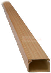 Elmark Színes kábelcsatorna 25x25 bükk színben 2 méter (5622525LB)