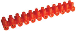Tracon Sorozatkapocs U-profil 10mm2 piros (SP15A-U)
