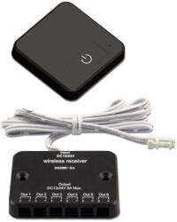 Isoled LED PWM Dimmer, MiniAMP csatlakozóval érintős távirányítóval 12-24V DC 5A (ISO114538)