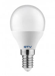 GTV Led lámpa kisgömb E-14 8W meleg fehér (GTV-LD-SMB45B-80)