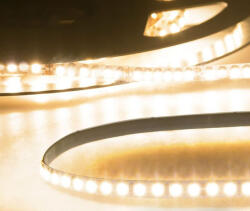 IsoLED Prémium Micro LED szalag, 24 V, 10 W, IP20, meleg fehér 4 mm széles (ISO113458)