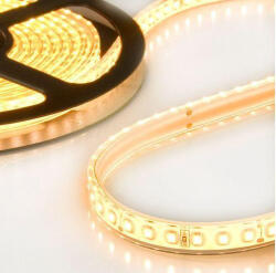 IsoLED Prémium Food Safe LED szalag 24V AQUA IP68 10W/m 2700K klór, só, UV álló 5 méter (ISO111782)