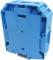 Tracon Nullavezető ipari sorozatkapocs, csavaros, sínre, kék 70-240mm2, 1000VAC, 415A (TSKA240-K)
