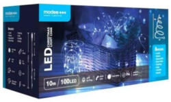 Modee LED karácsonyi fűzér 100LED/10m réz kültéri fehér-fényű 10000K IP44 Modee (EPINML-C2008)