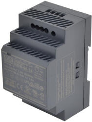 MEAN WELL DIN sínre szerelhető tápegység szabályozható DC kimenettel 85-264 VAC / 24 VDC, 60 W, 0-2, 25 A (HDR-60-24)