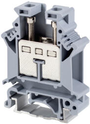 Tracon Fázisvezető ipari sorozatkapocs, csavaros, sínre, szürke 2, 5-16mm2, 800VAC, 101A (TSKA16)