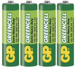 GP Batteries Cink-klorid elem Greencell R6 (AA), 4db 1012214000 (1012214000)