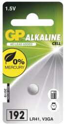 GP Batteries Alkáli gombelem GP LR41 (192F) 70560 (1041019211)