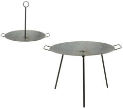 PerfectHome Vas grillező lap 2in1 48, 7cm 52258 (28337)