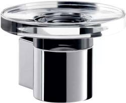 emco System2 Falra Szerelhető Szappantartó - Átlátszó, Króm